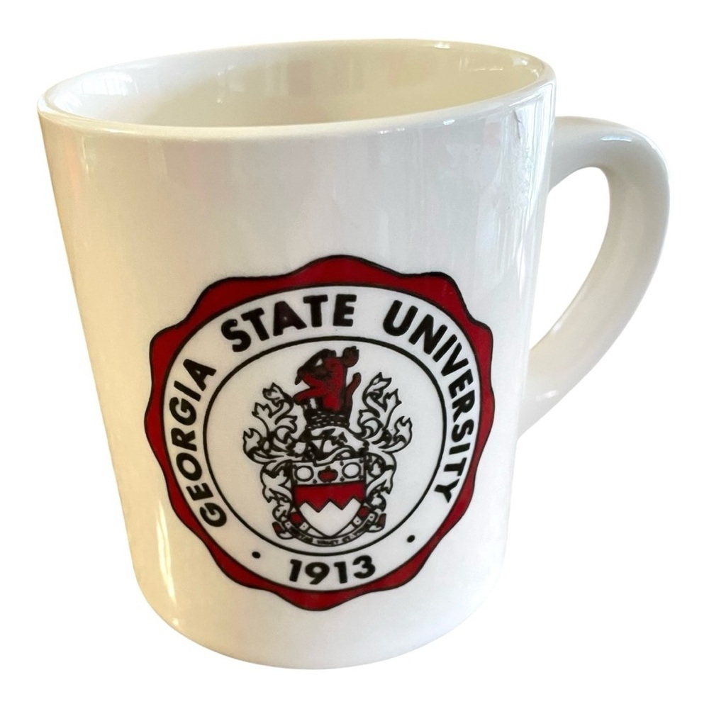Vintage Pottery W. C. Bunting Co. Coffee Cup, Georgia State University 1913.
